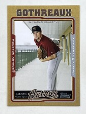 Jared Gothreaux 2005 Topps Updates & Highlights Gold RC /2005 #UD307 Astros Card