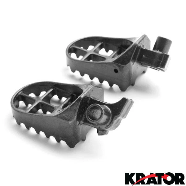 Reposapiés para motocross MX Yamaha Honda YZ250 YZ400 WR400F CR250R CR500R Foto 4 de 4