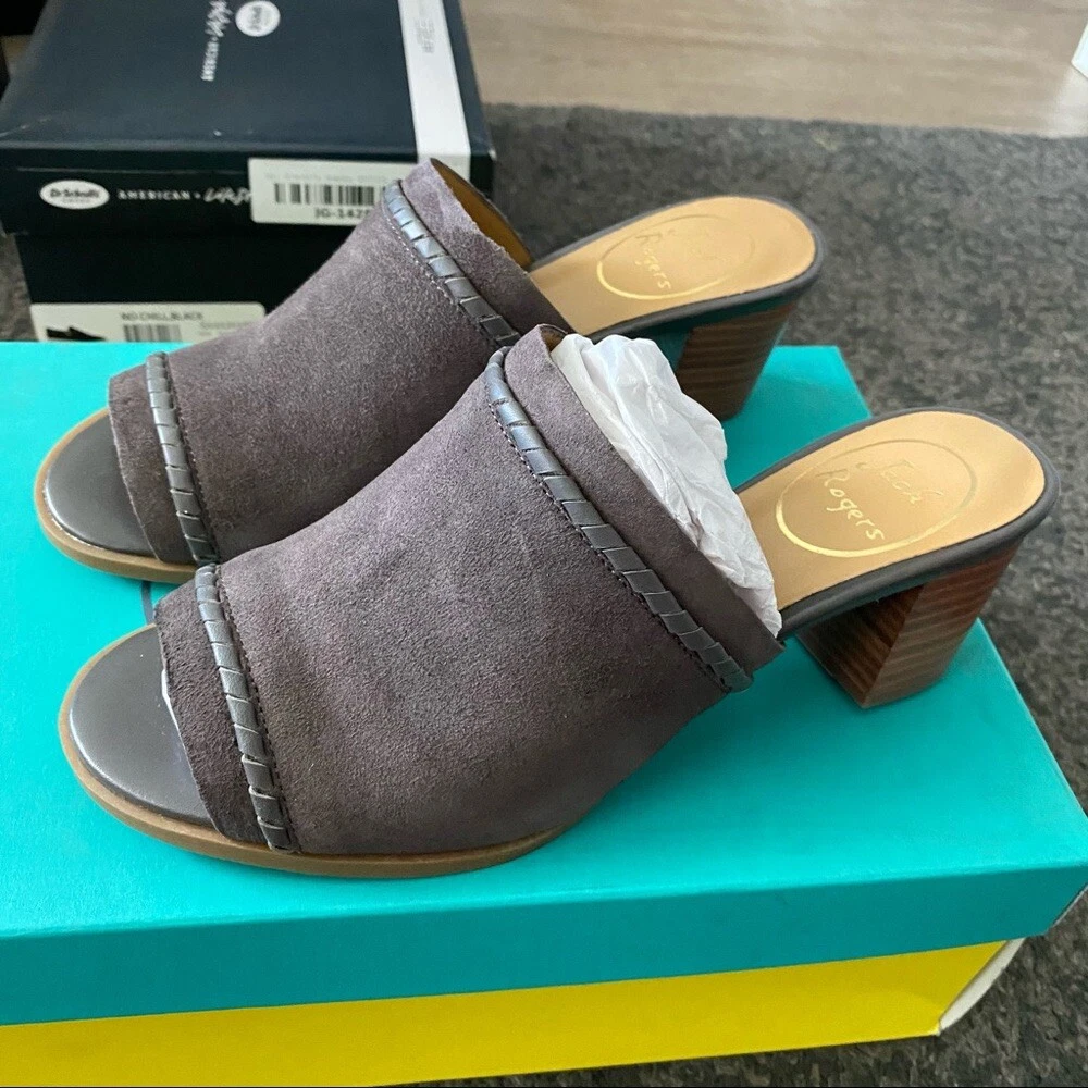 Jack rogers campbell suede best sale mule