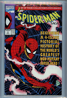 Spider-man Saga Issue #1 CGC 9.4 NM Marvel Comics 1989 K21 | eBay