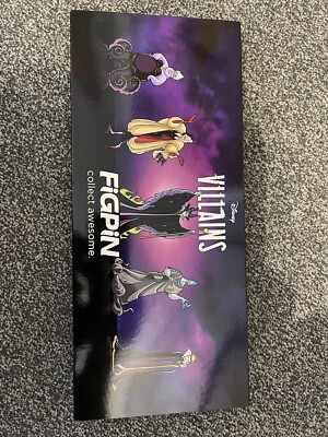 Figpin Disney Villians Boxset Deluxe Sold Out