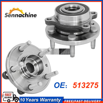 Pair REAR Wheel Hub & Bearings for Ford Taurus Edge Flex Lincoln MKS MKT MKX