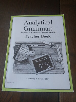 Analytical Grammar:  a systematic approach to language mastery Teacher Book