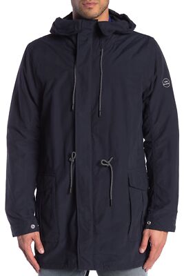 Scotch & Soda 164634 Men's Cotton Blend Long sleeves Parka Night Sz. Small