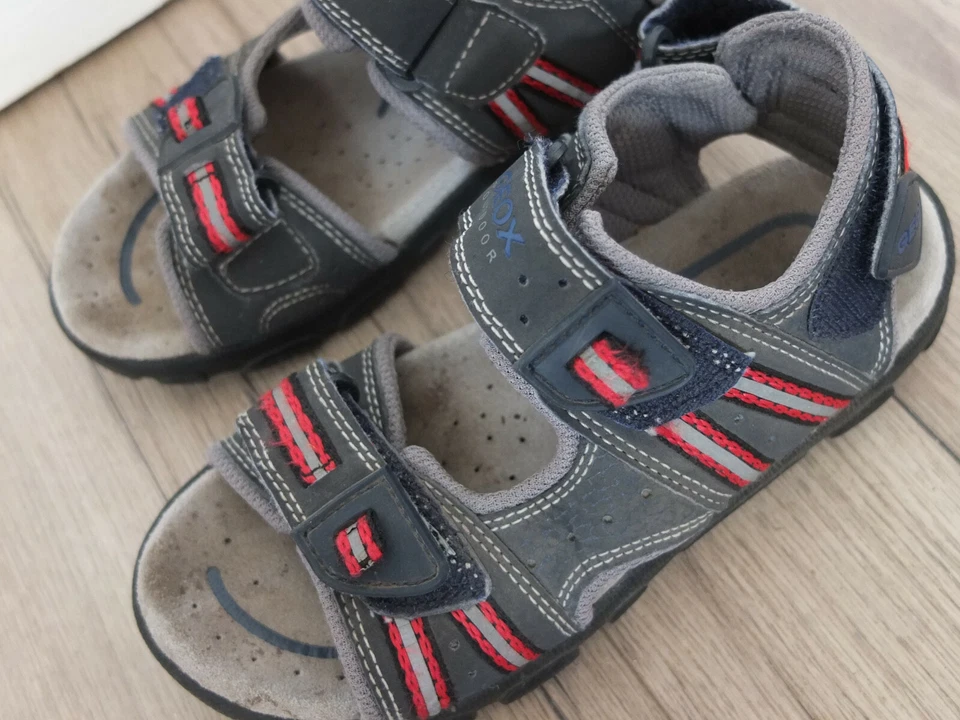 Sandalias de cuero GEOX RESPIRA talla 31 Top Foto 2 de 4