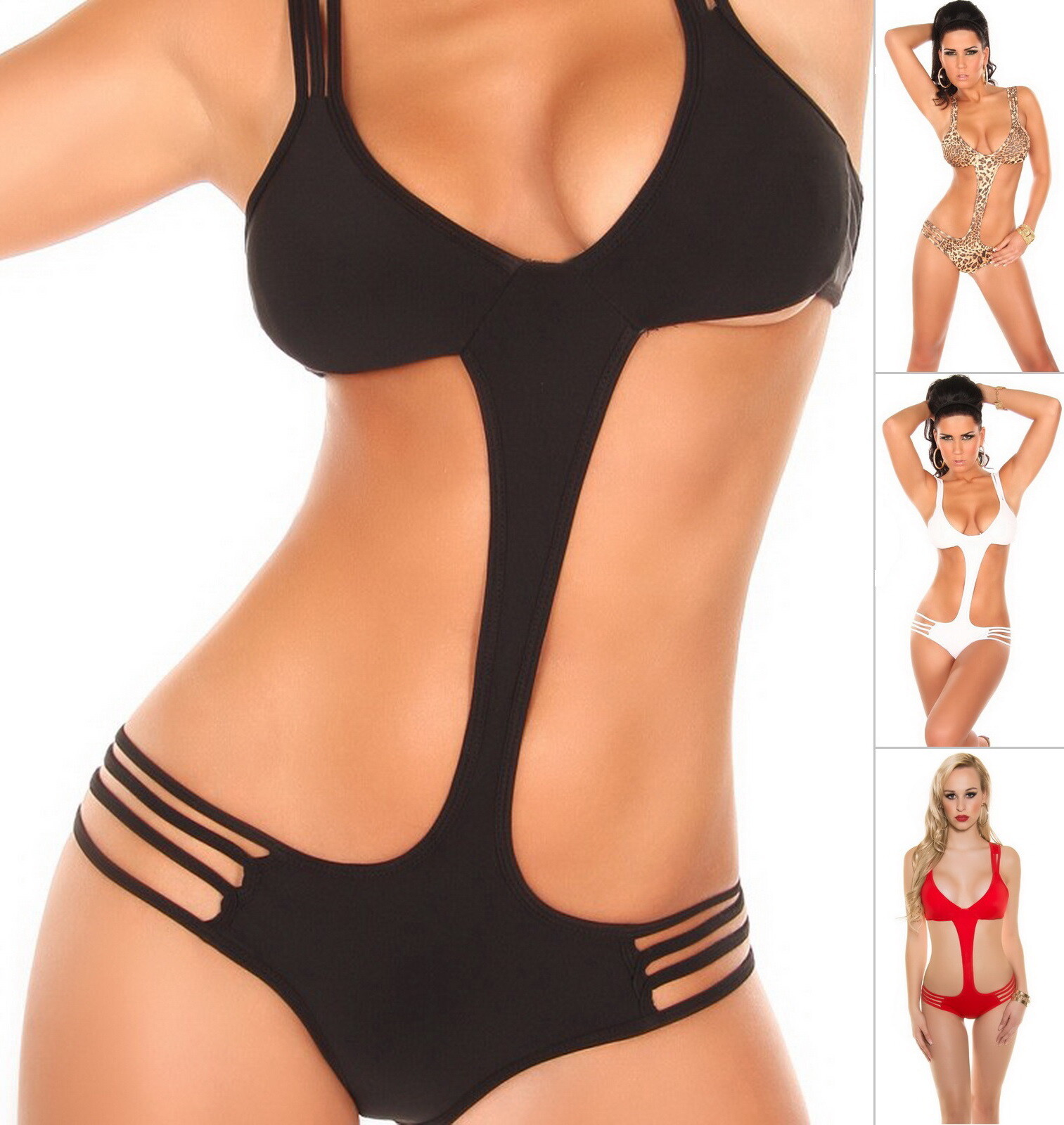Monokini Kabali Dark Green main image 1