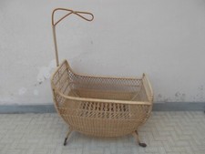 CULLA VINTAGE IN VIMINI ANNO 1963 BELLISSIMA IN ORDINE