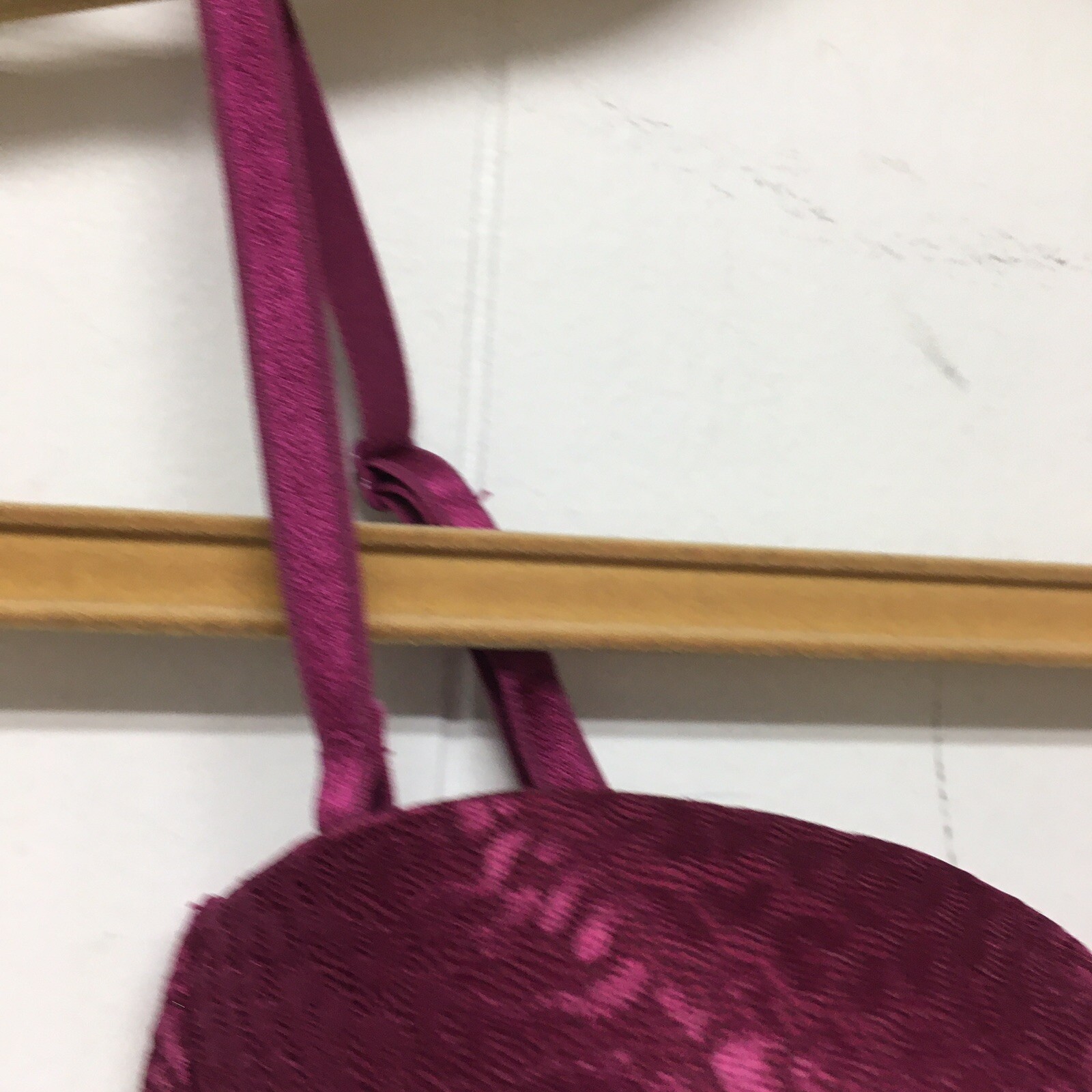 Simple Pleasures Bra Raspberry 34B Underwire Lace - image 5