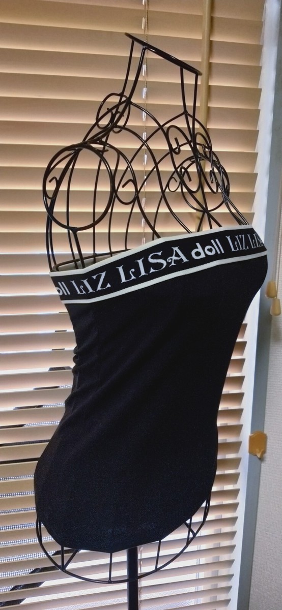 Liz Lisa Doll Tube Top Bare Top Off the Shoulder Black Liz Lisa Doll Tube Top Bare Top Off the Shoulder Black