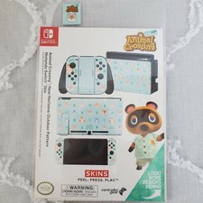 Nintendo Switch Animal Crossing New Horizons Outdoor Pattern Skins