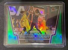 2021 WNBA Prizm Brittney Griner Widescreen GREEN Prizm #8 Phoenix Mercury