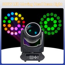 300W LED Moving Head Light LED Beam Zoom Spot Wash with Fog Prism Stage Effect