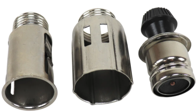 c3 corvette cigarette lighter 1963-1982 Corvette Cigarette Lighter + Housing Set Kit All 3 pieces C2 C3  NEW