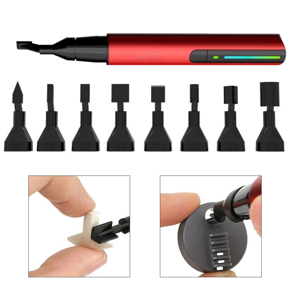 Mini Electric Polishing Pen, Sanding Tool Kit, 8 Sizes Nylon Sanding Tips Reciprocating Sander Set Rotary Tool For Sanding Polishingengraving Diy Crafts - View #6