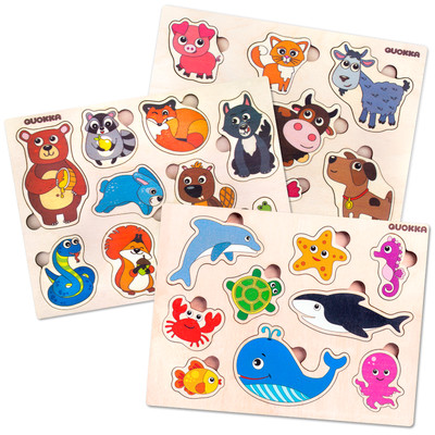 wood puzzles for 3 year olds