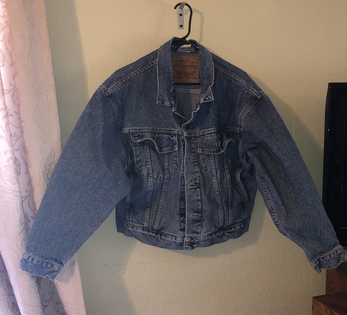 Levis Denim Vintage 80s Mens S Trucker Jean Jacket 70598-4891 Made in USA Blue Levis Denim Vintage 80s Mens S Trucker Jean Jacket 70598-4891 Made in USA Blue