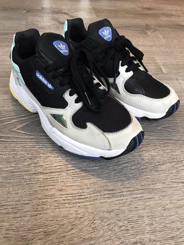 adidas falcon chalk white