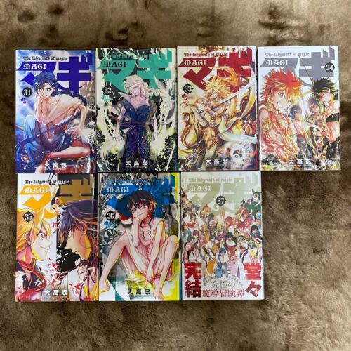 Magi :The Labyrinth of Magic Vol.1-37 Complete Comics Set Japanese Ver Manga - Picture 5 of 8