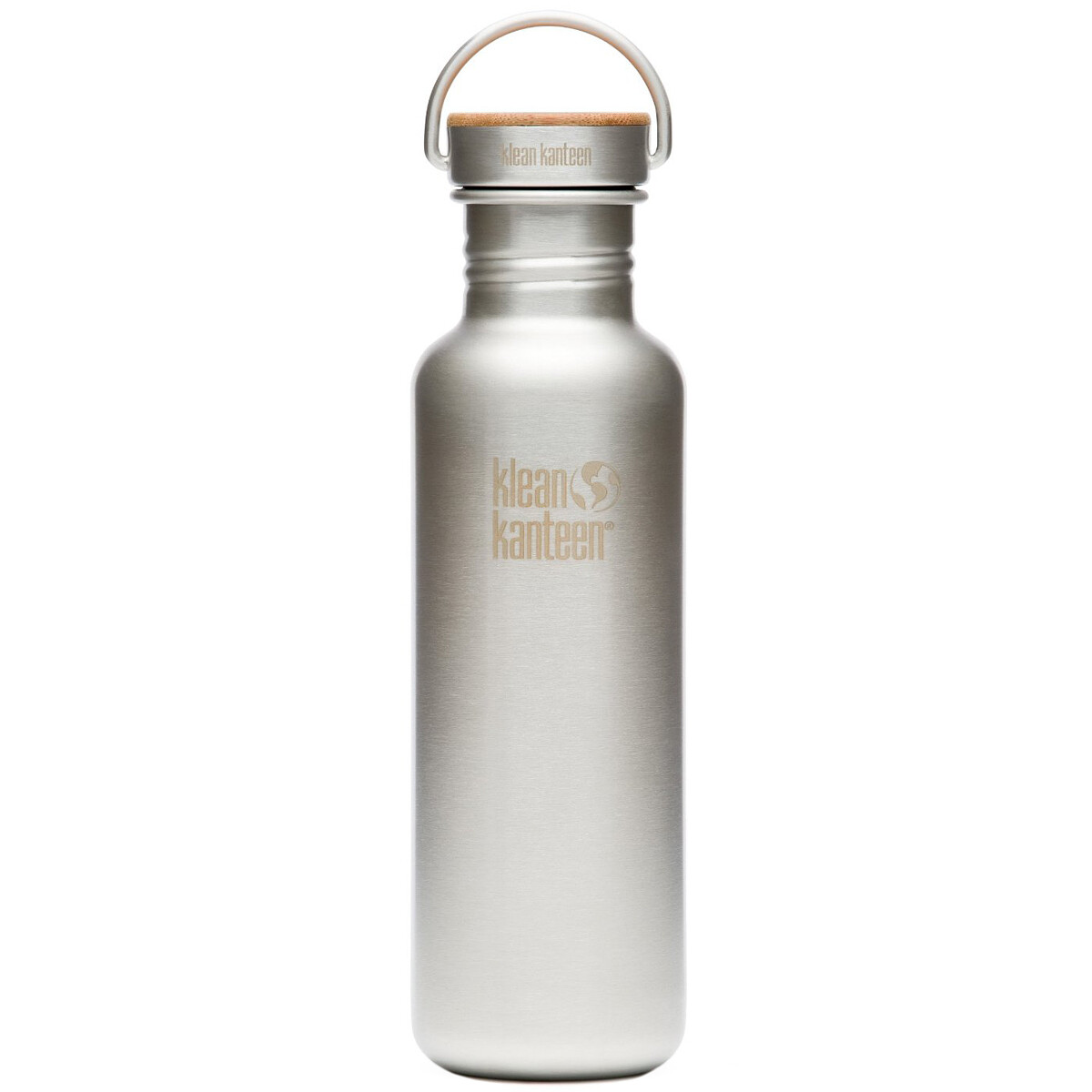 Klean Kanteen Reflejan 0.8L Hidratación Agua Cápsula Bambú Acero Inoxidable Cepi