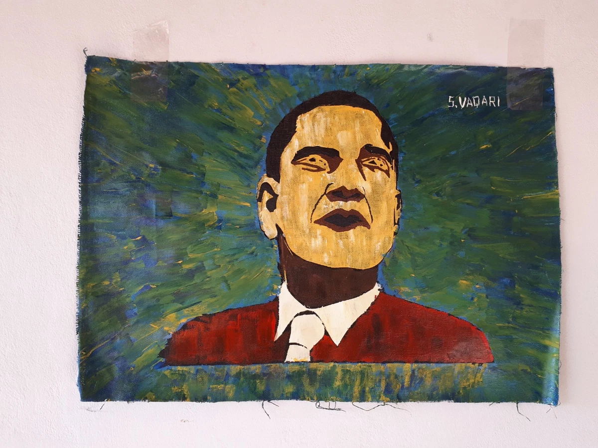 Obama Painting In Art Paintings for sale | eBay