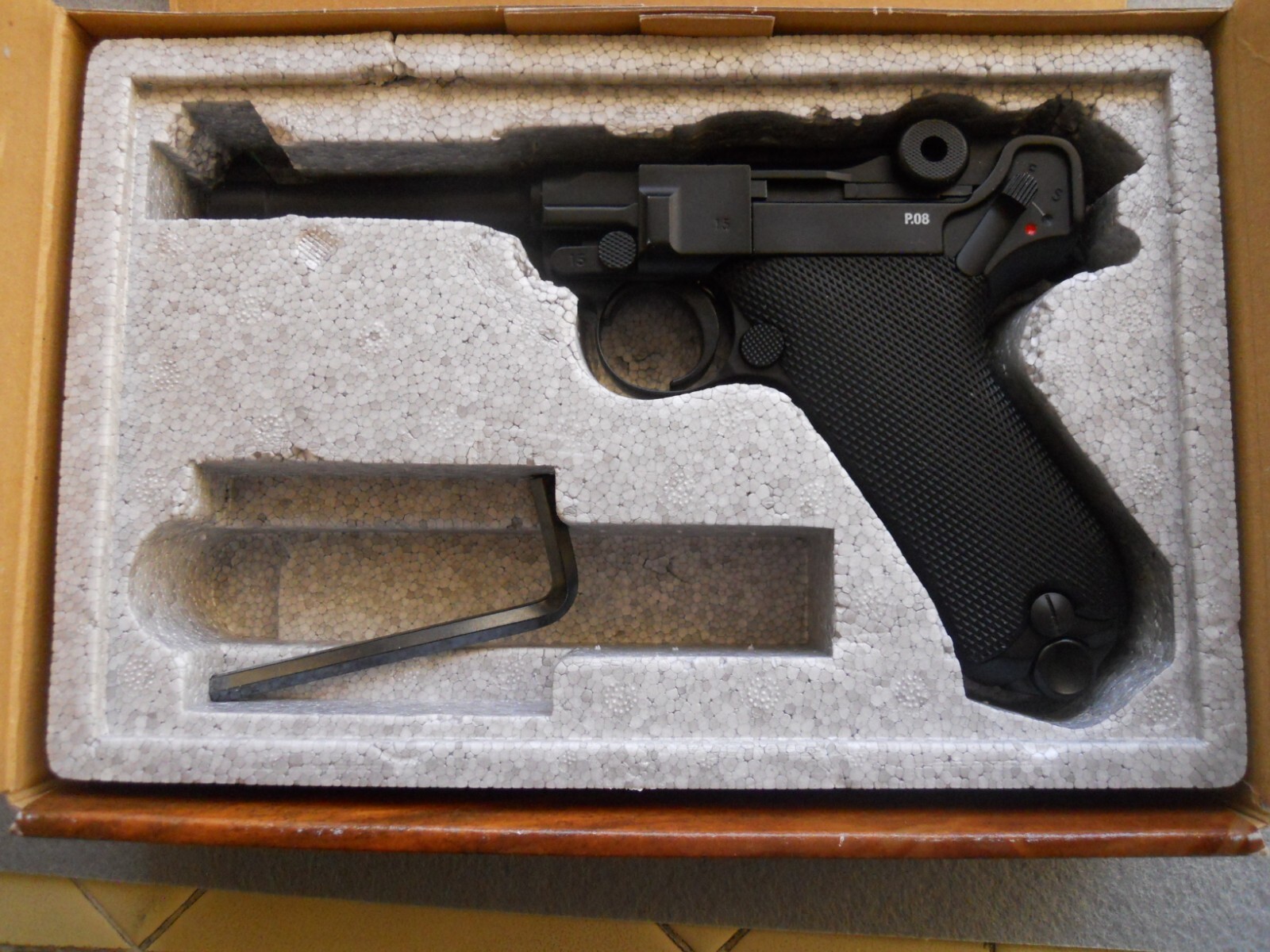 Umarex Legends Luger P.08 BLOWBACK Model BRAND NEW IN BOX eBay