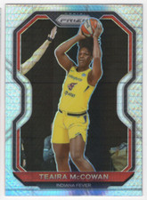 2021 Panini Prizm WNBA Prizms Hyper #57 Teaira McCowan - NM-MT