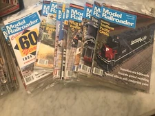 38 Model Railroader Magazine still in plastic wraps 1992-1996 Choice