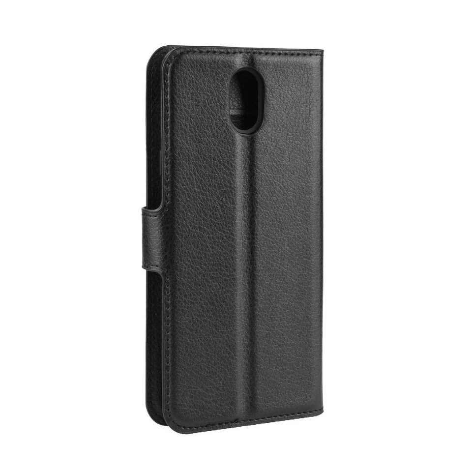 Cartera con ranuras abatibles para LG K30 2019 estuche blando/cubierta/soporte para tarjetas bolsa con soporte  Foto 4 de 4