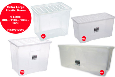 extra large plastic tote