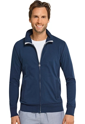 Schiesser men's mix & relax zipper jacket size 48-66 S-7XL jacket casual jacket