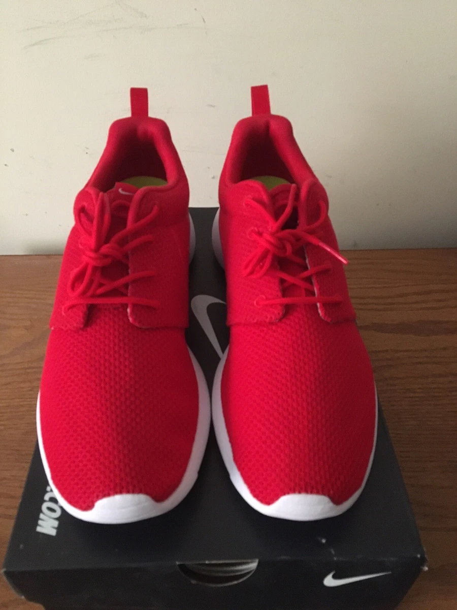 Nike Roshe One NikeID Custom Red Size 9 New eBay