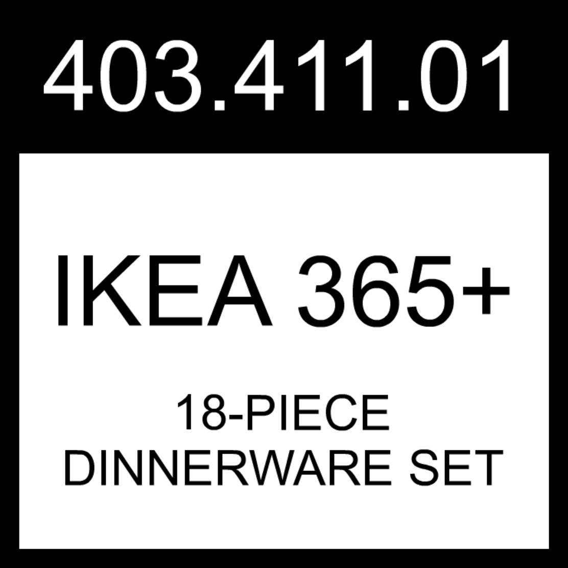 Lot 10 Assiettes IKEA 365+ Neuves - Arts De La Table