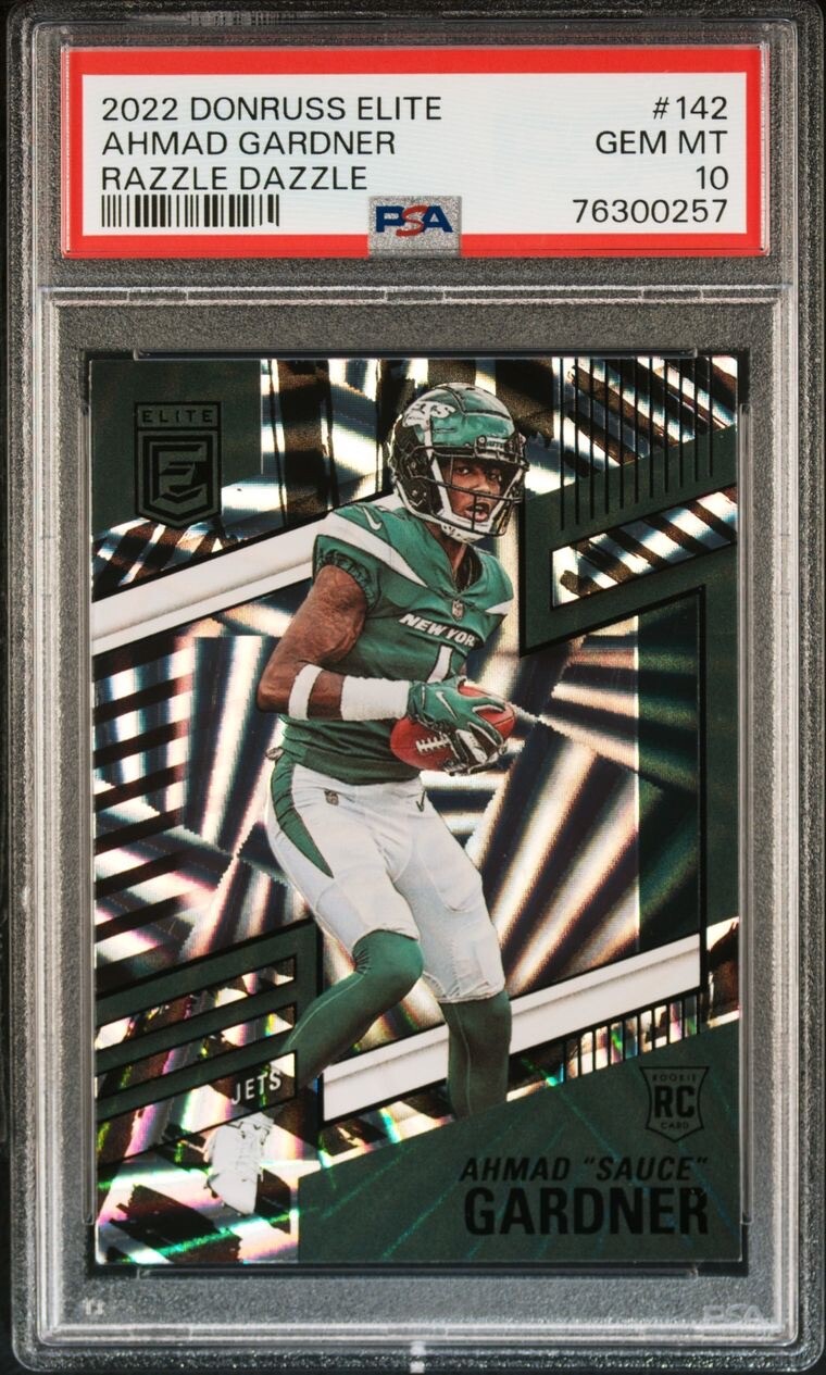 Sauce Gardner Panini Donruss Elite #142 Razzle Dazzle