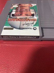John Elway's Quarterback Nintendo NES - Cart And Sleeve Tested