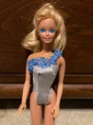 Vintage Barbie 1991 Mattel Outfit  American Beauty Queen silver bodysuit