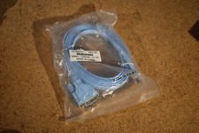 New Blue Cisco Ethernet RJ45 9-Pin Serial Rollover Female Console Switch Cable