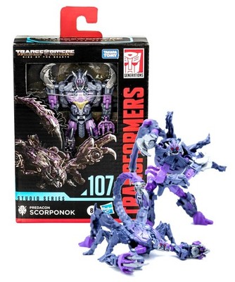 Transformers Generations Studio Series 107 Predacon Scorponok 4.5'' Figure NIB