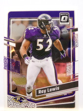 2023 Panini Donruss Optic Ray Lewis Base #17 Baltimore Ravens