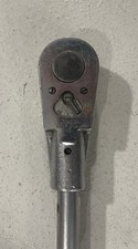 Snap On 34 Drive L72t Chrome Ratchet Head With 19 Handle