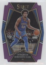 2021-22 Select Premier Level Purple Prizm Die-Cut /99 Jeremiah Robinson-Earl 0c6