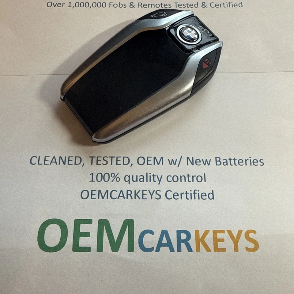 2016 2017 2018 2019 BMW LCD 740i 750i SERIES CHAVE DE EXIBIÇÃO TELA INTELIGENTE 6820876-01 - Imagem 3 de 4