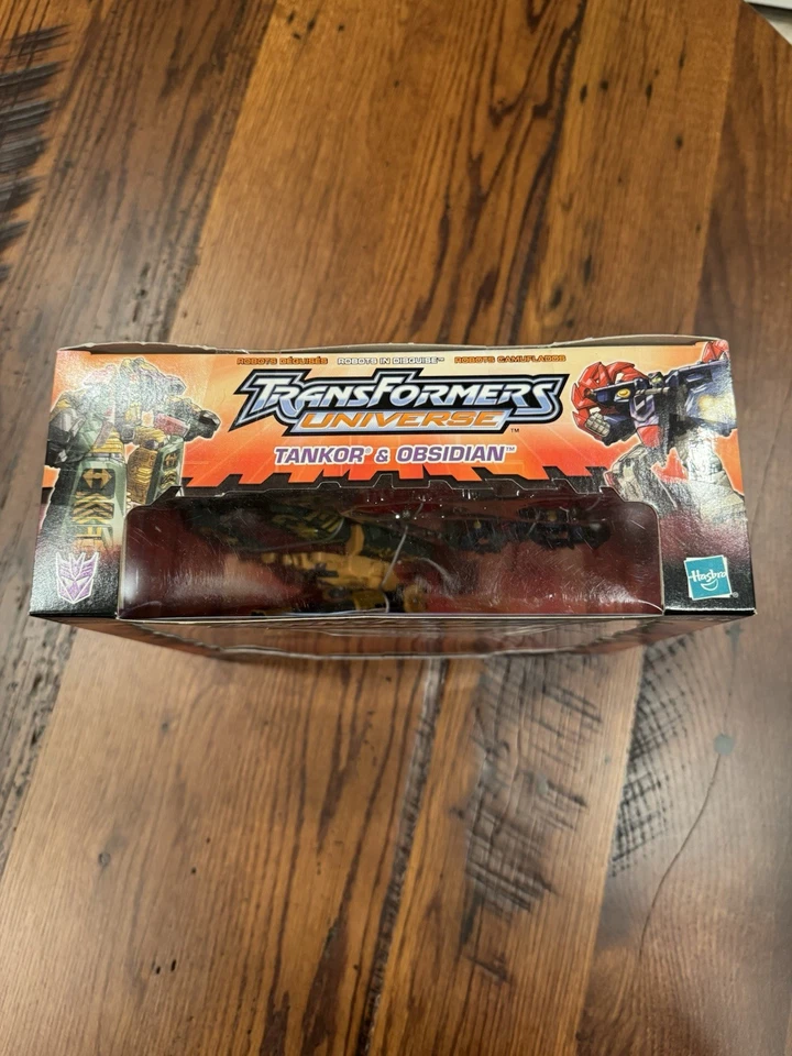 Transformers Universe Tanker & Obsidian,2003 MISB New - Imagem 4 de 4