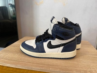 Air Jordan Retro 1  PS ''OG Midnight Navy'' Size 12c Authentic