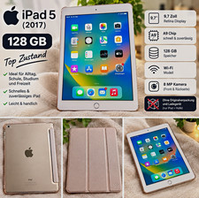 Apple iPad 5 (2017) 9,7 Zoll 128 GB Silber – Wi‑Fi Retina Display