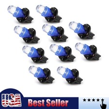 194 T10 168 Led Bulbs Ice Blue Map Dome Lamp Usa 10x Us 10 Pcs New