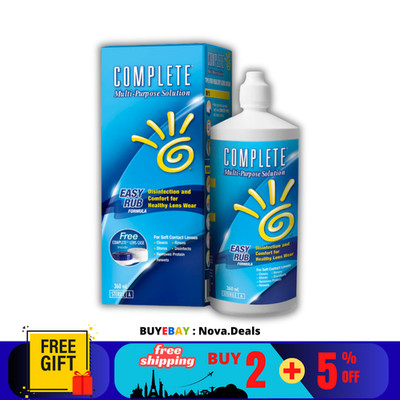 1 X Complete MULTI-PURPOSE SOLUTION Easy Rub Formula 12 fl oz (360ml)