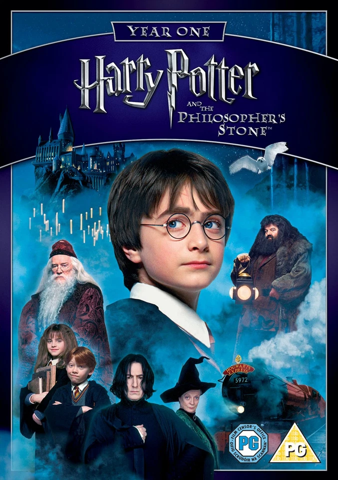 Harry Potter and the Sorcerer's Stone (DVD) Alan Rickman Dame Maggie Smith - Image 1 of 1