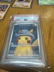 Pokemon Pikachu Grey Felt Hat PSA 9