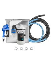 VEVOR 110V DEF Transfer Pump 8 GPM for Diesel Fluid with Bracket Auto Nozzle