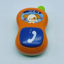 VTech Roll and Learn Activity Suitcase Replacement Phone Puppy Orange Purple